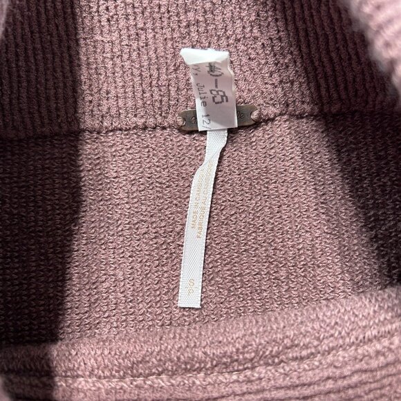 Free People Women's Small Heavy Knit Ribbed Slouchy Tunic - Picture 7 of 8